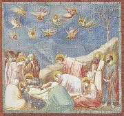 GIOTTO di Bondone Lamentation over the Dead Christ oil painting
